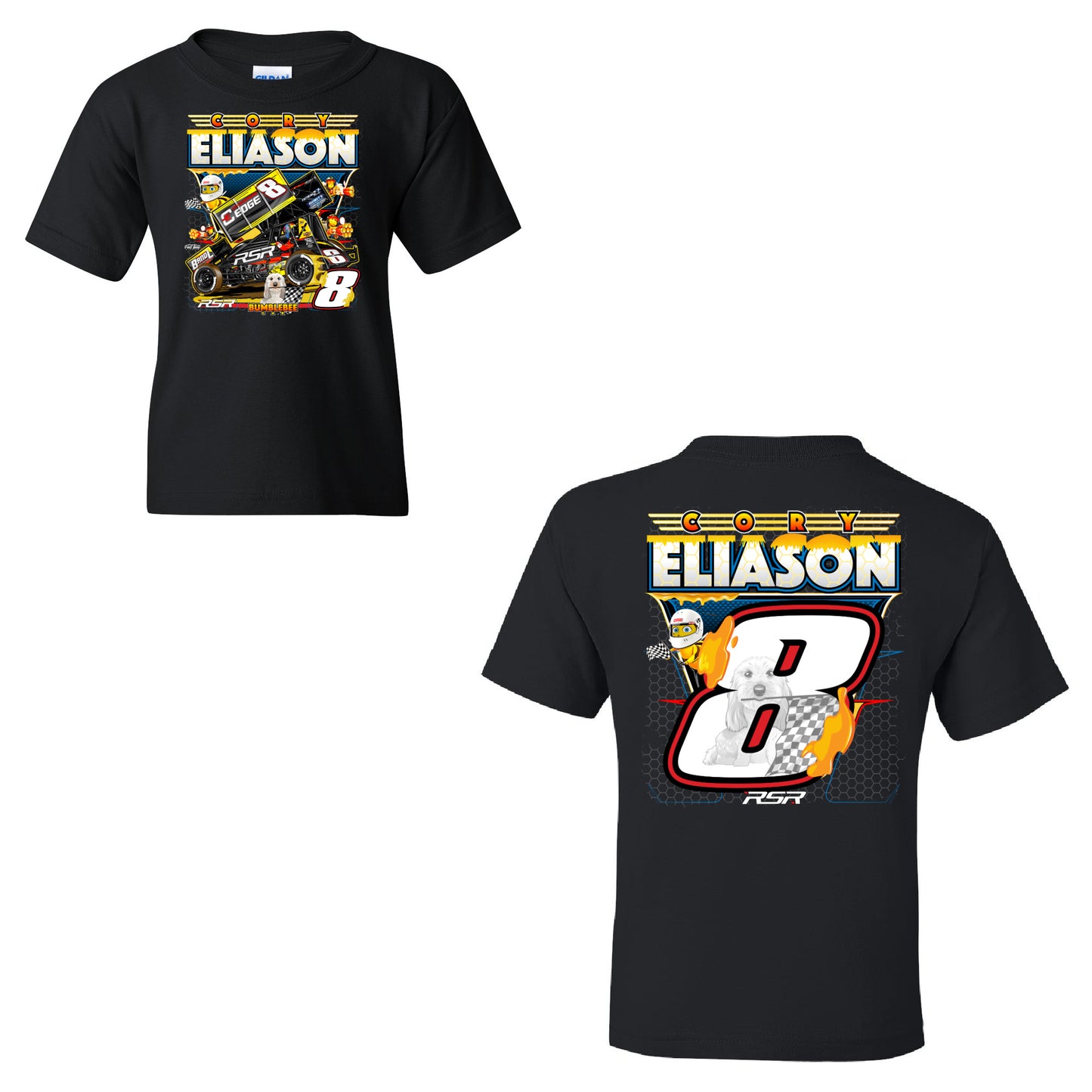 Bumble Bee Car Kids Tee