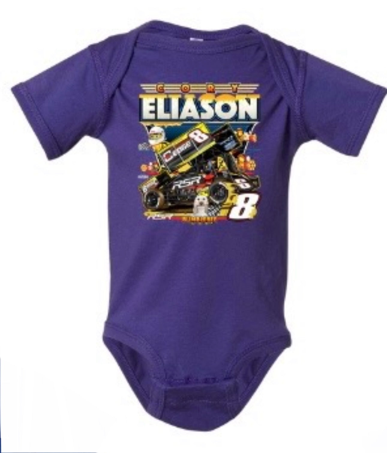 Bumble Bee Car Baby Onesies