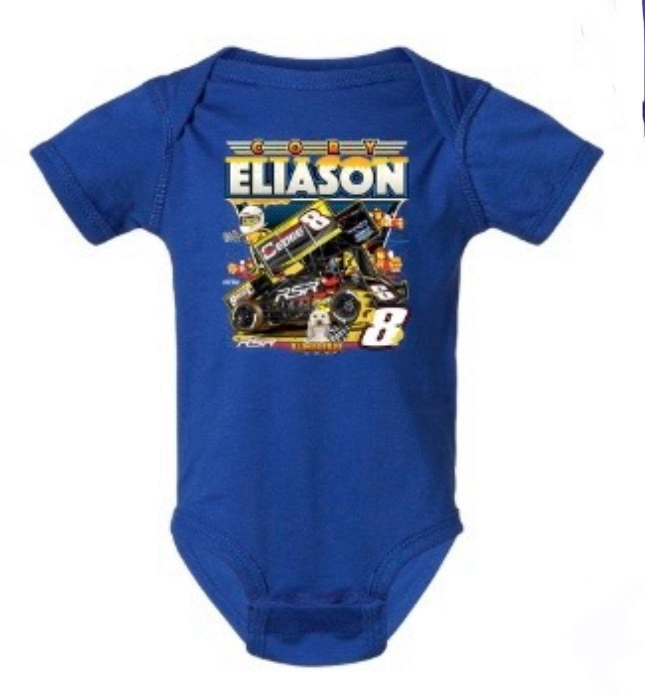 Bumble Bee Car Baby Onesies
