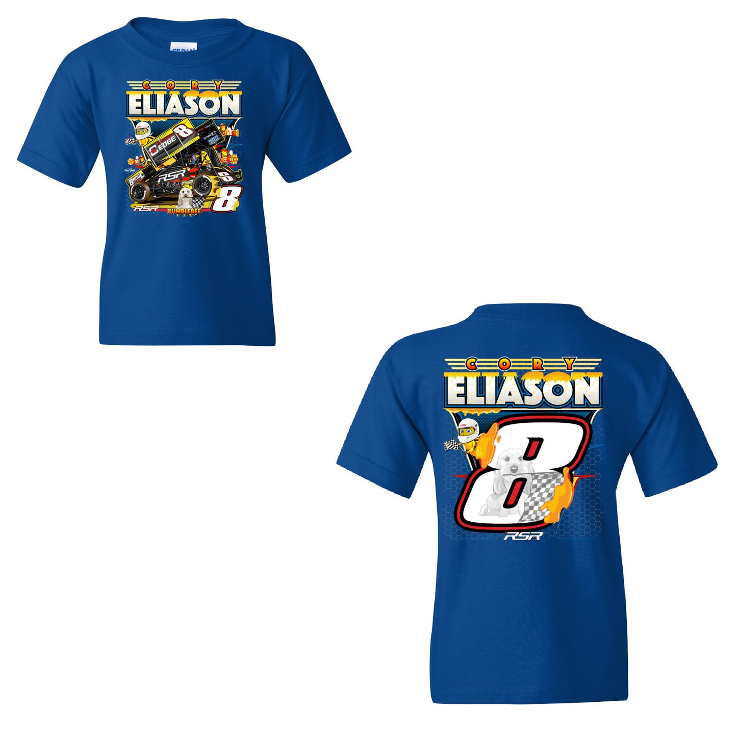 Bumble Bee Car Kids Tee