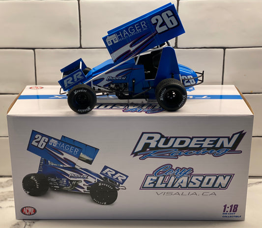 SIGNED 1:18 Scale Die Cast Sprint Car